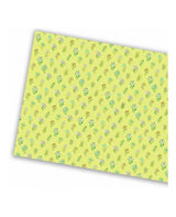 Fabric Paper Sunny House little Flowers on yellow 1