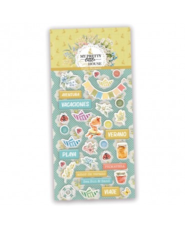 Stickers PUFFY ALBERTO JUAREZ Sunny House Imágenes y texto 1