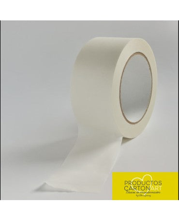 CINTA ADHESIVA BLANCA KRAFT 50mm x 50metros VINTAGE ODISSEY 1