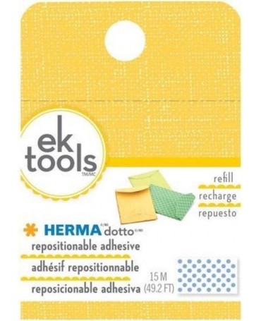 Adhesivo Doble cara Repuesto EK tools Herma Dotto 15 m 1