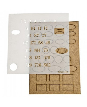 Madera Dm Óvalos y cuadrados+stencil 1