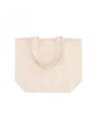 Bolsa zipper algodón flecos 36x46cm 1