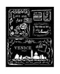 STENCIL STAMPERIA 20x25cm Venice City of Art Cards 1