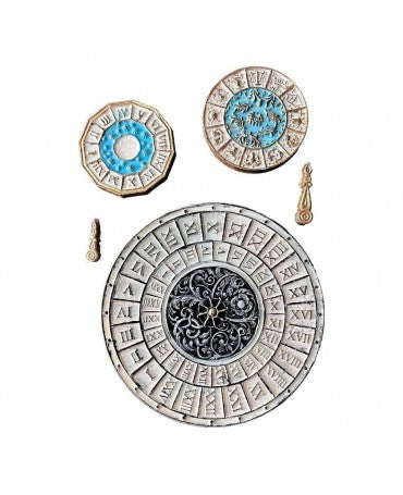 Molde Stamperia A5 Venice City of Art Clocks 2