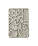 Molde STAMPERIA silicona A5 Venice City of Art Old Coins 1