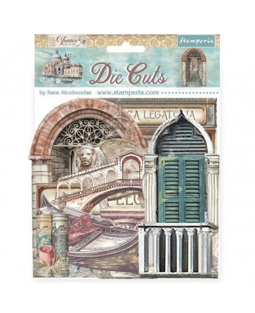 DIE CUTS STAMPERIA Venice City of Art 1
