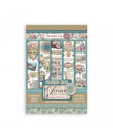 Washi Tape STAMPERIA 8 HOJAS A5 Venice City of Art 1