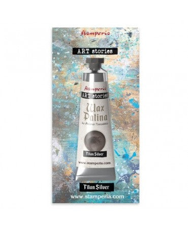 Patina STAMPERIA Art Stories Titan Silver 40ml 1