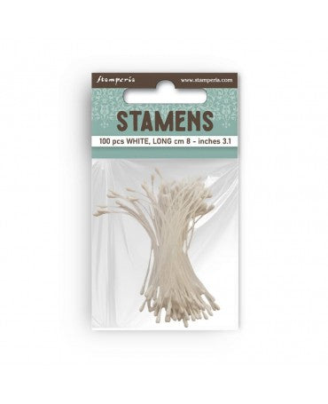 Pistilos STAMPERIA blancos 100 ud 1