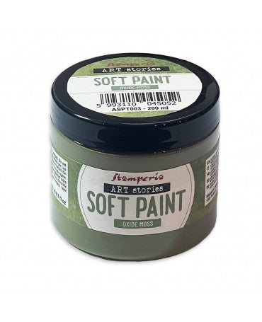 Pintura Soft Paint STAMPERIA Oxide Moss 200ml 1