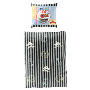 Funda edredon y cojin capitan sharky spiegelburg 2