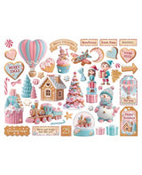 DIE CUTS STAMPERIA CANDY CHRISTMAS 2