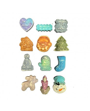 Molde Stamperia A5 CANDY CHRISTMAS elements 2