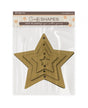 Madera Silueta DM stamperia OWL´S HOUSE Estrellas 1