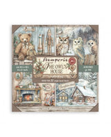 COLECCIÓN 30X30 STAMPERIA MAXI PAD OWL´S HOUSE 22 Hojas 1