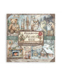 COLECCIÓN 30X30 STAMPERIA MAXI PAD OWL´S HOUSE 22 Hojas 1