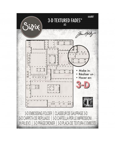 CARPETA EMBOSS SIZZIX 3D Fades A5 1