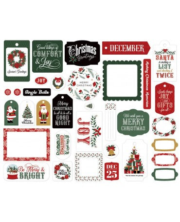 DIE CUTS Frames & Tags ECHO PARK Santa Claus 2