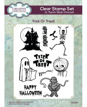 SELLO silicona CREATIVE EXPRESSIONS Trick Or Treat 1
