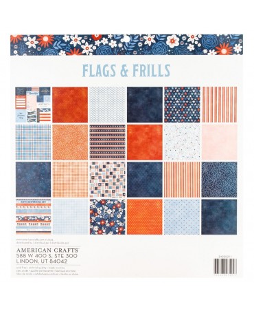 COLECCIÓN 30x30 AMERICAN CRAFTS Flags and Frills 2