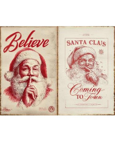 Papel Seda A4 Navidad Vintage 8 1