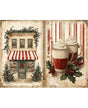Papel Seda A4 Navidad Vintage cocina 6 1