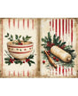 Papel Seda A4 Navidad Vintage cocina 9 1