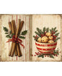 Papel Seda A4 Navidad Vintage cocina 12 1