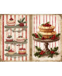 Papel Seda A4 Navidad Vintage cocina 19 1