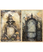 Papel Seda A4 Halloween acuarela 7 1