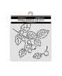 STENCIL Stamperia 12x12 cm Whispering Woods Berries 1