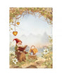 Papel arroz Stamperia A4 Whispering Woods Gnome 1