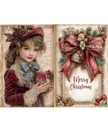 Papel Seda A4 Navidad Vintage 21 1
