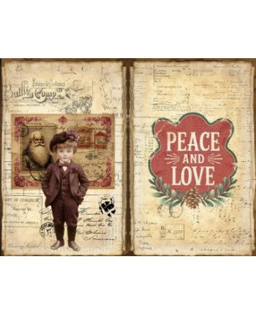 Papel Seda A4 Navidad Vintage 23 1