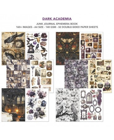 Ephemera Book A4 DARK ACADEMIA 2