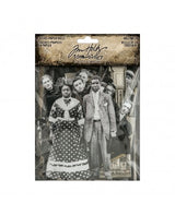 Tim Holtz Layers + Paper Dolls (TH94441) halloween 1