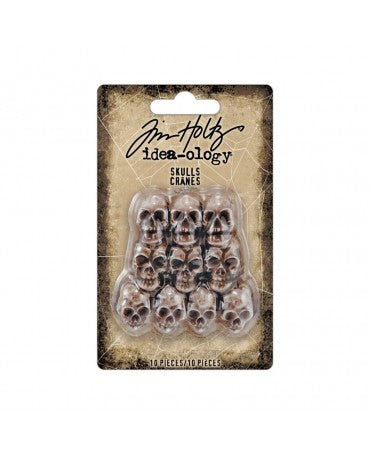 Tim Holtz Halloween Skulls (10pcs) 1