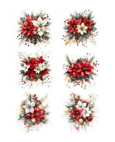 Papel Seda A4 Poinsettia 19 1