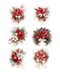 Papel Seda A4 Poinsettia 20 1