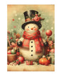 Papel Seda A4 Navidad Vintage 35 1