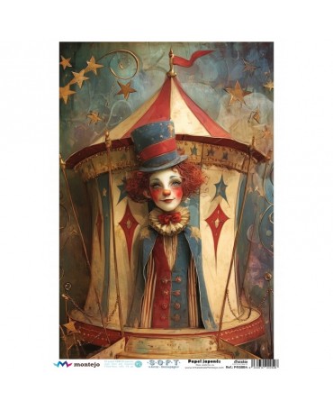 Papel Arroz SOFT A3 5884 Circo 1