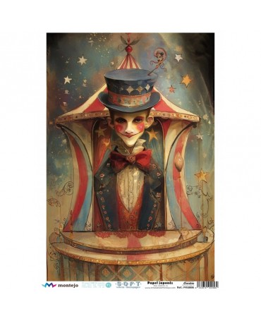 Papel Arroz SOFT A3 5886 Circo 1