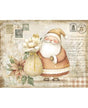 Papel Seda A4 Navidad Dibujo Sepia 5 1
