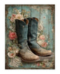 Papel Seda A4 Granja 16 Botas 1