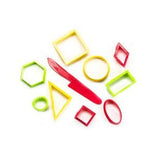 Moldes formas geometricas en caja waba fun 1