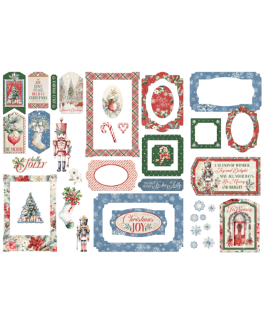 Tags & Frames Graphic 45 Deck the Halls 2
