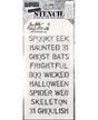Stencil TIM HOLTZ Halloween 1