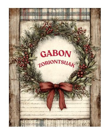Papel Seda A4 Navidad Dulce 62 Gabon Zoriontsuak 1