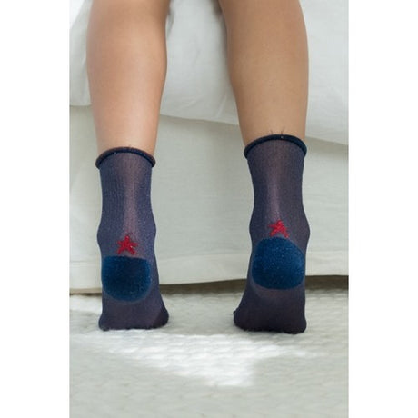 Calcetin crystal azul hop socks 1