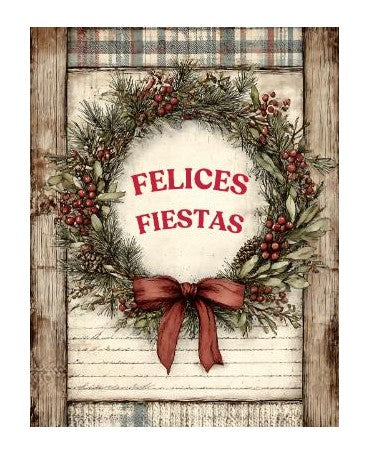 Papel Seda A4 Navidad Dulce 63 Felices Fiestas 1